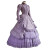 Lavender Dress Vinyl Car Decal Sticker – Waterproof & UV-Resistant 8"