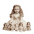 Victorian Girl With Dolls Vinyl Car Decal Sticker – Waterproof & UV-Resistant 8"