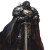 Dark Apostle Portrait Vinyl Car Decal Sticker – Waterproof & UV-Resistant 8"