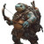 Aristurtle Bonk Vinyl Car Decal Sticker – Waterproof & UV-Resistant 8"