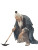 Ancient Chinese Farmer V2 Vinyl Car Decal Sticker – Waterproof & UV-Resistant 8"