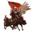 Winged Hussar Charge V3 Vinyl Car Decal Sticker – Waterproof & UV-Resistant 8"