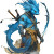 Blue Yokai Tatsu Vinyl Car Decal Sticker – Waterproof & UV-Resistant 8"