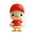 Cute Chick Character Vinyl Car Decal Sticker – Waterproof & UV-Resistant 8"