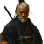 Old Shinobi Portrait Vinyl Car Decal Sticker – Waterproof & UV-Resistant 8"