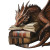 Dragon Hoarding Books Vinyl Car Decal Sticker – Waterproof & UV-Resistant 8"
