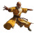 Kung Fu Monk Vinyl Car Decal Sticker – Waterproof & UV-Resistant 8"