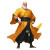 Bald Monk Concept Vinyl Car Decal Sticker – Waterproof & UV-Resistant 8"