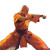 Martial Monk Stance Vinyl Car Decal Sticker – Waterproof & UV-Resistant 8"