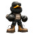 Boxing Duck Builder Vinyl Car Decal Sticker – Waterproof & UV-Resistant 8"