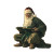 Dark Ninja Santa Vinyl Car Decal Sticker – Waterproof & UV-Resistant 8"