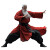 Shaolin Monk Practicing Vinyl Car Decal Sticker – Waterproof & UV-Resistant 8"