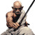 Gandhi Action Hero Vinyl Car Decal Sticker – Waterproof & UV-Resistant 8"