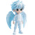 Chibi Angel Male Vinyl Car Decal Sticker – Waterproof & UV-Resistant 8"