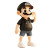 3D Mario Figurine Vinyl Car Decal Sticker – Waterproof & UV-Resistant 8"