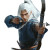 White-Haired Ronin Archer Vinyl Car Decal Sticker – Waterproof & UV-Resistant 8"