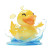Happy Cartoon Duck Vinyl Car Decal Sticker – Waterproof & UV-Resistant 8"