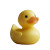Yellow Rubber Duck V3 Vinyl Car Decal Sticker – Waterproof & UV-Resistant 8"
