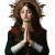 Saint Philomena Praying Vinyl Car Decal Sticker – Waterproof & UV-Resistant 8"