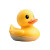 Yellow Rubber Duck V4 Vinyl Car Decal Sticker – Waterproof & UV-Resistant 8"