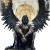 Archangel Of Fate Vinyl Car Decal Sticker – Waterproof & UV-Resistant 8"