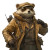 Tanuki Detective Vinyl Car Decal Sticker – Waterproof & UV-Resistant 8"