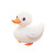 Cute Duck Illustration V2 Vinyl Car Decal Sticker – Waterproof & UV-Resistant 8"