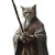 Tabaxi Monk Hermit Vinyl Car Decal Sticker – Waterproof & UV-Resistant 8"