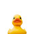 Yellow Rubber Duck V23 Vinyl Car Decal Sticker – Waterproof & UV-Resistant 8"