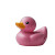 Pink Rubber Duck V6 Vinyl Car Decal Sticker – Waterproof & UV-Resistant 8"