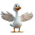 Pixar Style Duck V4 Vinyl Car Decal Sticker – Waterproof & UV-Resistant 8"