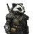 Armored Badger Elder Vinyl Car Decal Sticker – Waterproof & UV-Resistant 8"