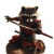 Raccoon Ninja Vinyl Car Decal Sticker – Waterproof & UV-Resistant 8"