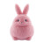 Pink Furry Bunny Vinyl Car Decal Sticker – Waterproof & UV-Resistant 8"
