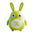 Cute Green Monster Vinyl Car Decal Sticker – Waterproof & UV-Resistant 8"
