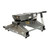 Husky Towing Fifth Wheel Trailer Hitch 33170K KW Series; Includes Fifth Wheel Head/Cross Member and Roller; 16000 Pound Weight Carrying Capacity