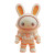 Space Bunny Vinyl Car Decal Sticker – Waterproof & UV-Resistant 8"