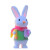 Snow Rabbit Mother Vinyl Car Decal Sticker – Waterproof & UV-Resistant 8"