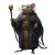 Ratfolk Wizard Vinyl Car Decal Sticker – Waterproof & UV-Resistant 8"