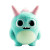 Cartoon Plush Toy Vinyl Car Decal Sticker – Waterproof & UV-Resistant 8"