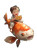 Baby On Goldfish Vinyl Car Decal Sticker – Waterproof & UV-Resistant 8"