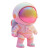 Baby Astronaut Figurine Vinyl Car Decal Sticker – Waterproof & UV-Resistant 8"