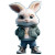 Stylish Bunny Vinyl Car Decal Sticker – Waterproof & UV-Resistant 8" Stylish Bunny Vinyl Car Decal Sticker – Waterproof & UV-Resistant 8"