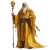 Golden Old Wizard Vinyl Car Decal Sticker – Waterproof & UV-Resistant 8"