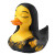 Goth Mona Duck Vinyl Car Decal Sticker – Waterproof & UV-Resistant 8"