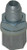 USA-Made RCI Fuel Cell Roll Over Valve | Straight #8 AN Hex Fitting | Aluminum Silver Valve