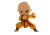 Chibi Shaolin Monk Vinyl Car Decal Sticker – Waterproof & UV-Resistant 8"