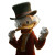Angry Scrooge Mcduck Vinyl Car Decal Sticker – Waterproof & UV-Resistant 8"