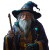 Crazy Old Wizard V2 Vinyl Car Decal Sticker – Waterproof & UV-Resistant 8"