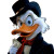 Scrooge Mcduck V5 Vinyl Car Decal Sticker – Waterproof & UV-Resistant 8"